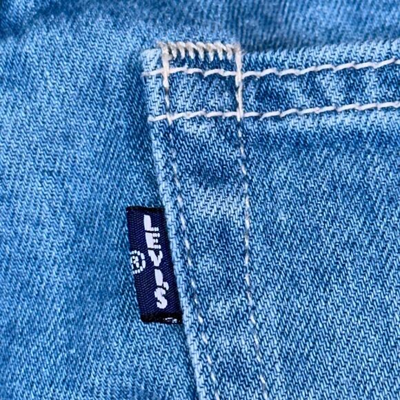 Levis Wedgie Fit Ankle Jeans Women 26 Measure 28x23 White Oak Cone Denim Raw Hem - Picture 7 of 11